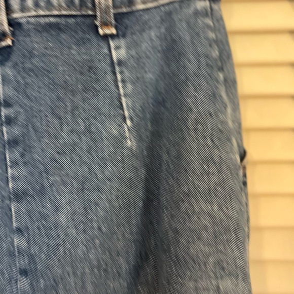 Vintage Blue Denim Skirt - Picture 3 of 10